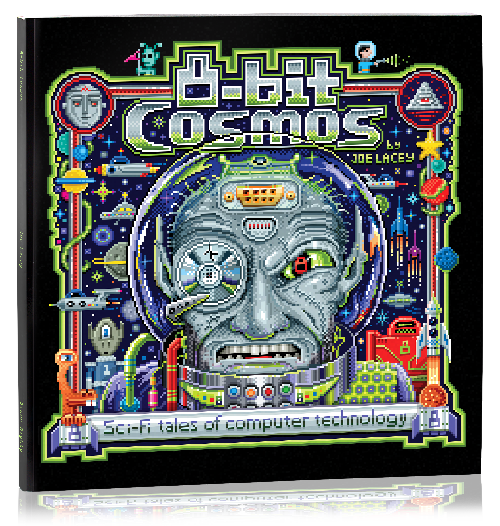 The book 8-bit Cosmos: Sci-Fi tales of computer technology