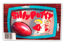 1989 Binney & Smith Silly Putty packaging.