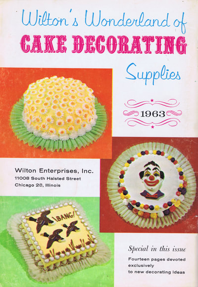 Wilton's Wonderland of Cake Decorating Supplies. 1963 vintage catalog.